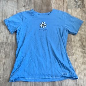 blue life is good shirt